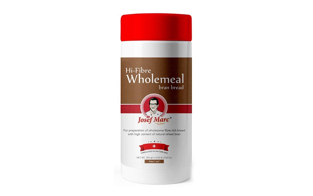 Josef Marc Hi-Fibre Wholemeal Bran Bread   Plastic Bottle  250 grams